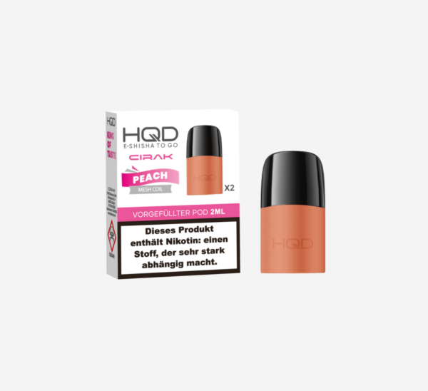 HQD Pod System - CIRAK - POD - Peach