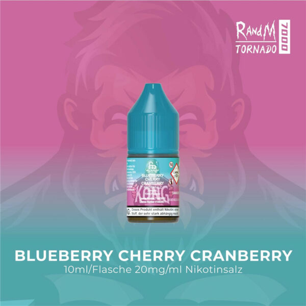 RandM Liquid- Blueberry Cherry Cranberry