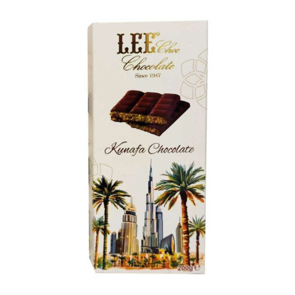 LeeChoc Chocolate - Kunafa Chocolate 200g